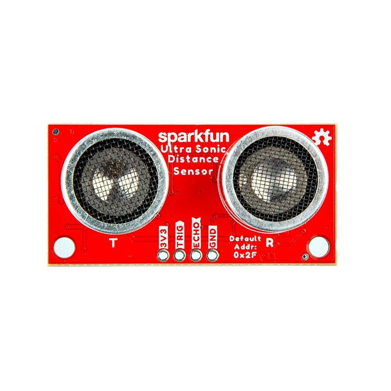 Spark Fun Ultrasonic Distance Sensor - TCT40 (Qwiic) Ultrasonic Distance Sensor - HC-SR04 Non-Contact Distance Measurement - Operating Voltage 3.3V - Board Dimensions: 1.75 in x 0.85 in - Image 2